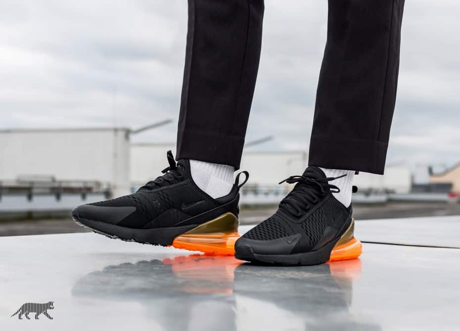 Nike air max 270 khaki orange hotsell